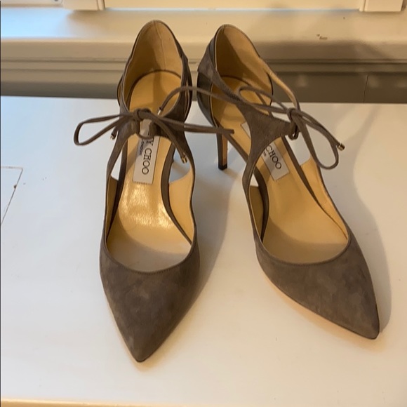 Jimmy Choo Shoes - Jimmy Choo Mary Jane heels in suede